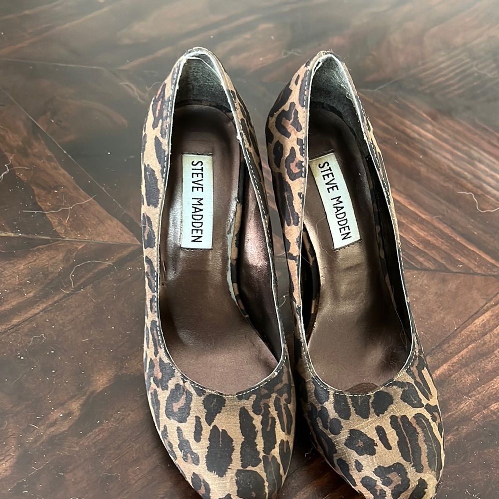 Leopard Heels